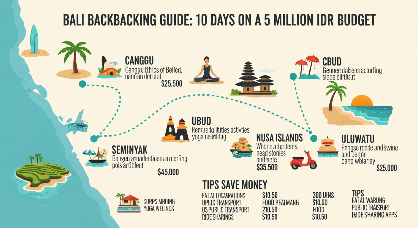Panduan Lengkap Backpacking di Bali: 10 Hari dengan Budget 5 Juta